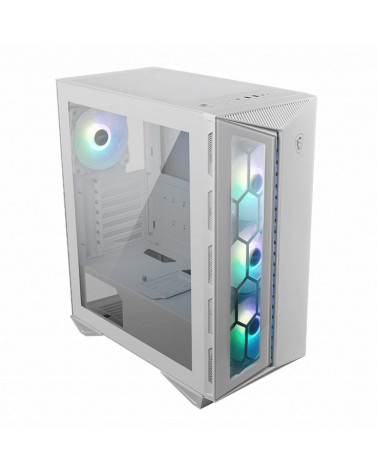 Корпус MSI MPG GUNGNIR 110R WHITE 2xUSB 3.0, 1xType C, 4x120mm ARGB Fan, Tempered Glass Window, Brown Box 