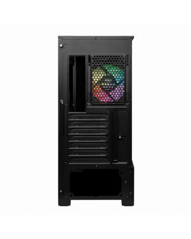 Корпус MSI MAG FORGE 111R Mid-Tower, ATX, 2xUSB 3.2, Audio I/O, 1x120mm ARGB Fan, 6-ch Light controller, Front metal MESH, Up to