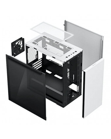 Корпус Deepcool «MACUBE 110 WH White, mATX, CPU Height 165mm, VGA max 320mm, USB 3.0 x 2, Combo Jack x 1, int. 3.5» «x 2 , 2.5» 