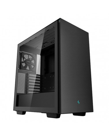 Корпус Deepcool CH510 Мid-tower, black,TG (E-ATX, CPU Height 175mm, VGA max 380mm, USB 3.0 x 2, Audio x 1, int. 3.5» x 2 , 2.5» 