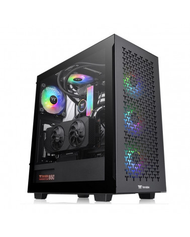 Корпус Thermaltake V350 TG ARGB Air CA-1S3-00M1WN-03 Mid Tower, Black, Tempered Glass 