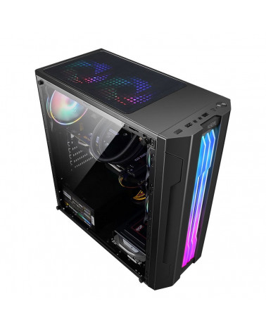 Корпус ALSEYE Корпус ALSEYE Auro 3.0-B Mini-ITX/Micro ATX/ATX, USB2.0*2+HD Audio+USB3.0*1, «H.D.D.(3.5»)*2pcs+S.S.D(2.5»)*2pcs, 