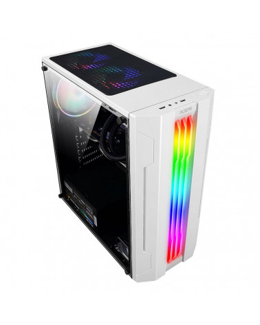 Корпус ALSEYE Корпус ALSEYE Auro 3.0-W Mini-ITX/Micro ATX/ATX, USB2.0*2+HD Audio+USB3.0*1, «H.D.D.(3.5»)*2pcs+S.S.D(2.5»)*2pcs, 