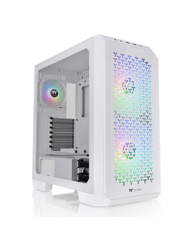 Корпус Thermaltake View 300 MX Snow CA-1P6-00M6WN-00 /White/Win/SPCC/Tempered Glass*1/Mesh & TG Front Panel/200mm ARGB CA-1P6-00