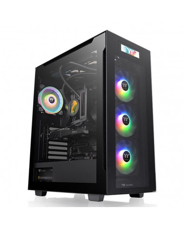 Корпус Thermaltake Divider 550 TG CA-1T7-00M1WN-00 Ultra/Black/Win/SPCC/Tempered Glass*1/120mm Standard Fan*1/120mm ARG CA-1T7-0