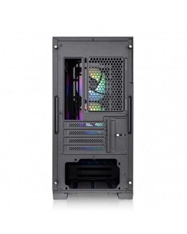 Корпус Thermaltake Divider 170 TG ARGB/Black CA-1S4-00S1WN-00 /Win/SPCC/Tempered Glass*1/120mm ARGB PWM Fan*2 