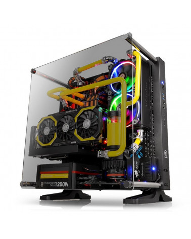 Корпус Thermaltake Core P3 TG/Black CA-1G4-00M1WN-06 /Wall Mount/SGCC/Tempered Glass*1/Color Packing 