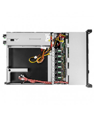 Корпус In-Win Компьютерный корпус IW-RS108-07 Single 650w Acbel, AcBel R1BA2751A, with UL62368*2/FAN 4056mm*6/SLIMSAS*4 BP)/2.5"