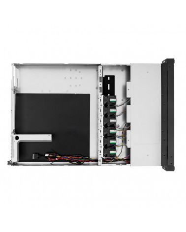 Корпус In-Win Компьютерный корпус IW-RS110-07  2*750W, AcBel R1BA2751A, with UL62368*2/PDB AcBel R1BU4751A/FAN 4056mm*6/SLIMSAS 