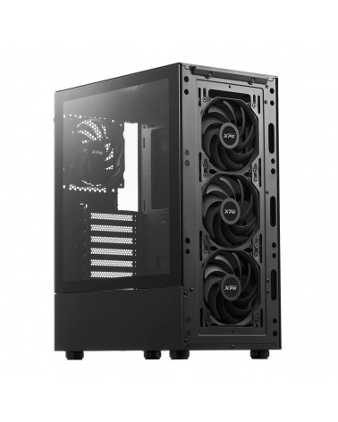 Корпус XPG VALOR MESH (VALORMESHWOF-BKCWW) Mid-Tower, Micro-ATX, Mini-ITX, Standard-ATX, USB 3.2 Gen1 Type-A, black 