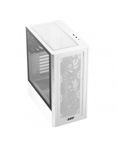 Корпус XPG VALOR MESH (VALORMESHWOF-WHCWW) Mid-Tower, Micro-ATX, Mini-ITX, Standard-ATX, USB 3.2 Gen1 Type-A, white 