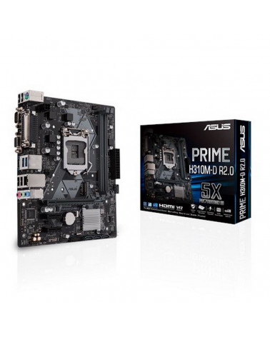 Материнская плата ASUS PRIME H310M-D R2.0 LGA1151,H310,SATA6,M.2,HDMI,MB RTL 10 