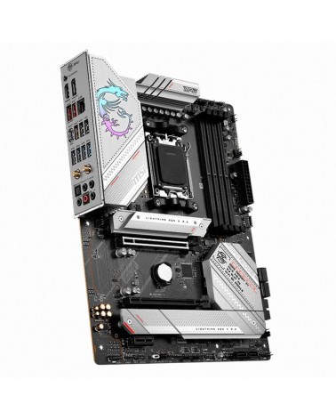 Материнская плата MSI MPG B650 EDGE WIFI, AM5,4DDR5,2PCI -Ex16,1PCI - Ex1,3M.2,6SATA3,1USB3.2Gen2x2,4USB3.2 G (010191) 