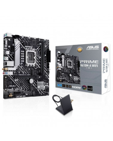 Материнская плата ASUS PRIME H610M-A WIFI /LGA1700,H610,USB3.2GEN2,WIFI5,MB 