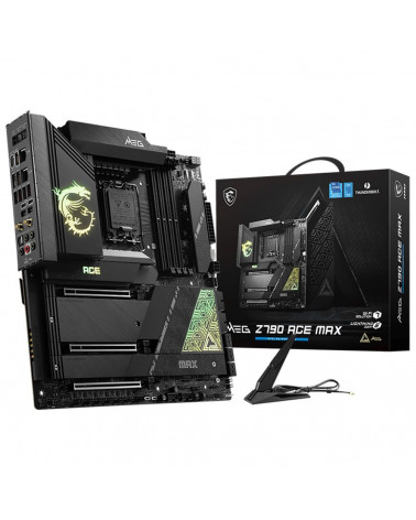 Материнская плата MSI MEG Z790 ACE MAX\601-7D86-030,22\801-7D86-006\STD OPT:A MEG Z790 ACE MAX,Z790,LGA1700,4DDR5,3PCI-Ex 16 3PC