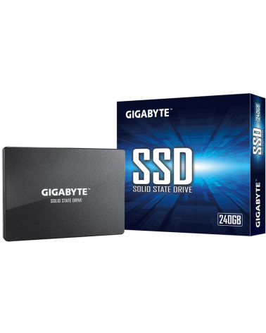 Твердотельный накопитель SSD Gigabyte GP-GSTFS31240GNTD 240GB 2.5" Client SATA 6Gb/s, 560/540, IOPS 50/75K, MTBF 2M, 100TBW  RTL