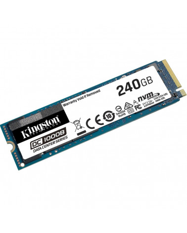 Твердотельный накопитель SSDKingston DC1000B Enterprise M.2 2280 SEDC1000BM8/240G 240GB PCIe Gen3x4 with NVME, 2200/290, IOPS 11