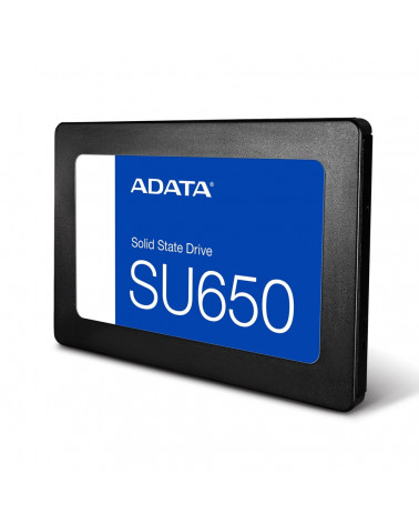 Твердотельный накопитель SSD ADATA  SU650  ASU650SS-256GT-R 256GB 2.5" Client SATA 6Gb/s, 520/450, IOPS 40/75K, MTBF 2M, 3D NAND