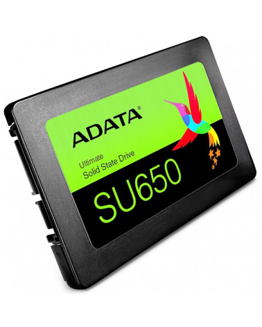 Твердотельный накопитель SSD ADATA SU650 ASU650SS-512GT-R 512GB 2.5" Client SATA 6Gb/s, 520/450, IOPS 40/75K, MTBF 2M, 3D NAND, 