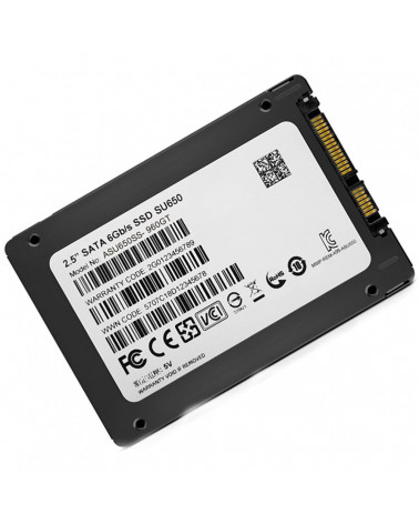 Твердотельный накопитель SSD ADATA SU650 ASU650SS-512GT-R 512GB 2.5" Client SATA 6Gb/s, 520/450, IOPS 40/75K, MTBF 2M, 3D NAND, 