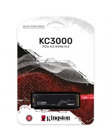 Твердотельный накопитель SSD Kingston KC3000 M.2 2280 SKC3000S/512G 512GB Client SSD PCIe 4.0 NVMe, 7000/3900, IOPS 450/900K, MT