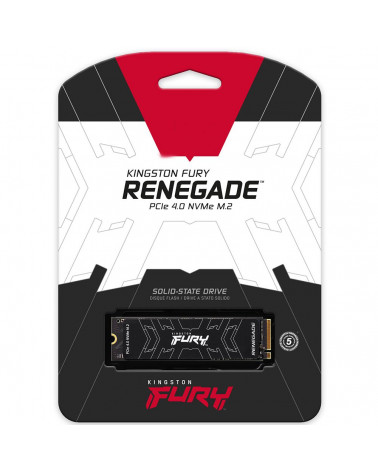 Твердотельный накопитель SSD Kingston FURY Renegade SFYRS/500G M.2 2280 500GB Client SSD PCIe 4.0 NVMe, 7300/3900, IOPS 450/900K