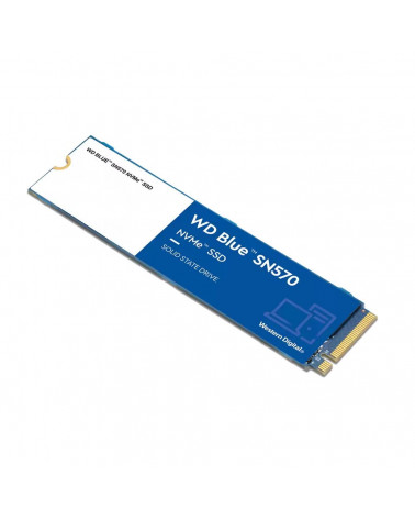 Твердотельный накопитель SSD WD Blue M.2 2280 WDS250G3B0C 250GB Client PCIe Gen3x4 with NVMe, 3300/1200, 3D TLC, 150TBW, Retail 