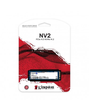 Твердотельный накопитель SSD Kingston NV2 NVMe™ M.2 2280 SNV2S/2000G 2000GB Client SSD PCIe Gen 4.0 x 4, 3500/2800, IOPS K, MTBF