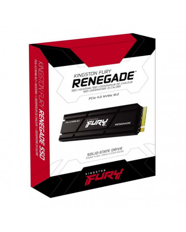 Твердотельный накопитель SSD Kingston FURY Renegade M.2 2280 SFYRSK/1000G 1TB Client SSD PCIe 4.0 NVMe, 7300/6000, IOPS 900/1000