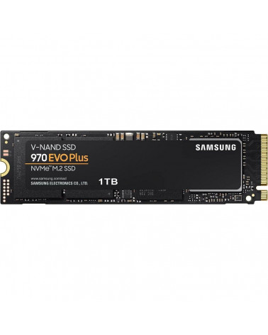 Твердотельный накопитель SSD Samsung 970 EVO Plus M.2 2280 1TB  Client PCIe Gen3x4 with NVMe, 3500/3300, IOPS 600/550K, MTBF 1.5