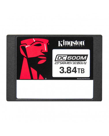 Твердотельный накопитель SSD Kingston 3840GB Enterprise 2.5" SATA 3 R560/W530MB/S 3D TLC MTBF 2M 94 000/59 000 IOPS 7008TBW 