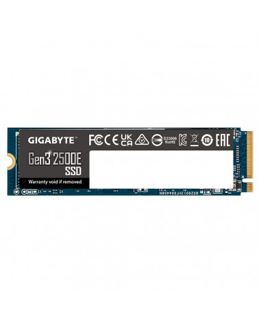 Твердотельный накопитель SSD Gigabyte 2TB M.2 2280 Gen3 2500E G325E2TB PCIe 3.0x4, NVMe 1.3, MTBF 1.5 