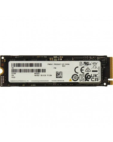 Твердотельный накопитель SSD Samsung 1TB M.2 2280  PM9A1 MZVL21T0HCLR-00B00 PCIe Gen4x4 with NVMe, R/W 7000/5100 Mb/sec IOPS 850