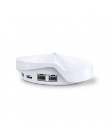 Точка доступа Wi-Fi TP-LINK Deco M5(1-Pack) AC1300 Домашняя Wi-Fi система, чипсет Qualcomm, два диапазона (Dual-Band), поддержка