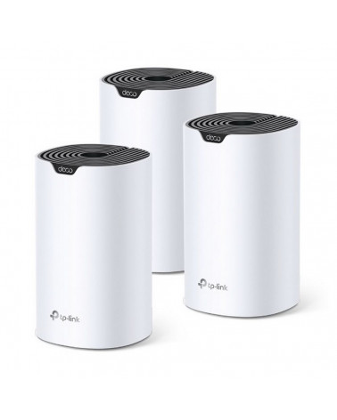 Точка доступа Wi-Fi TP-LINK Deco S4(3-pack) AC1200 Домашняя Mesh Wi-Fi система, 867 Мбит/с на 5 ГГц + 300 Мбит/с на 2,4 ГГц, под