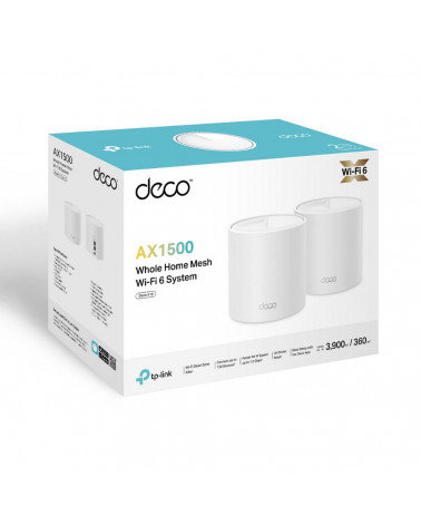 Точка доступа Wi-Fi TP-LINK Deco X10(2-pack) Mesh-система AX1500 Wi-Fi 6 