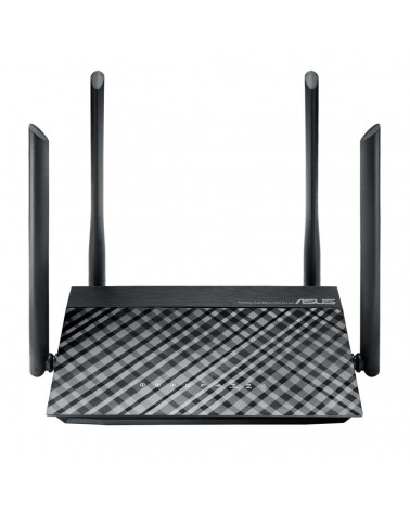 Маршрутизатор ASUS RT-AC1200 Dual-band 802.11ac Router 867Mbps(5GHz)+300Mbps(2.4GHz) EU/13/P_EU RTL 10 