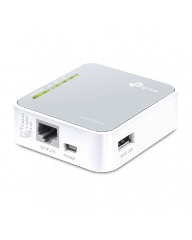 Маршрутизатор TP-LINK TL-MR3020 N150 3G/4G Портативный Wi-Fi роутер, 1T1R, 2,4 ГГц, 802.11b/g/n, 1 порт WAN/LAN 10/100 Мбит/с, 1