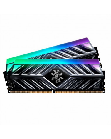 Модуль памяти ADATA XPG SPECTRIX D41 RGB Grey Gaming Memory AX4U32008G16A-DT41 16GB DDR4 3200 DIMM Non-ECC, CL16, 1.35V, Heat Sh