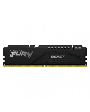 Модуль памяти Kingston 16GB Kingston DDR5 4800 DIMM FURY Beast Black Gaming Memory KF548C38BB-16 Non-ECC, CL38, 1.1V, KF548C38BB