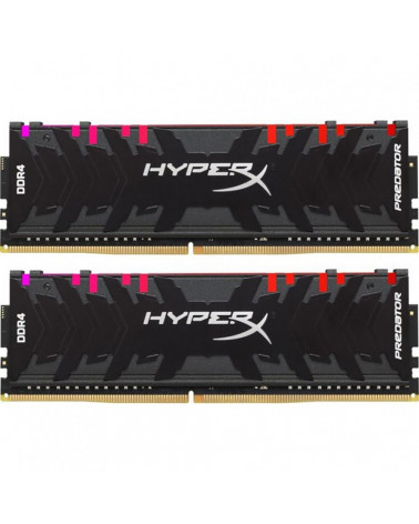 Модуль памяти Kingston  FURY Renegade RGB Gaming Memory KF440C19RBAK2/16 16GB DDR4 4000 DIMM Non-ECC, CL19, 1.35V, 1RX8 (Kit of 