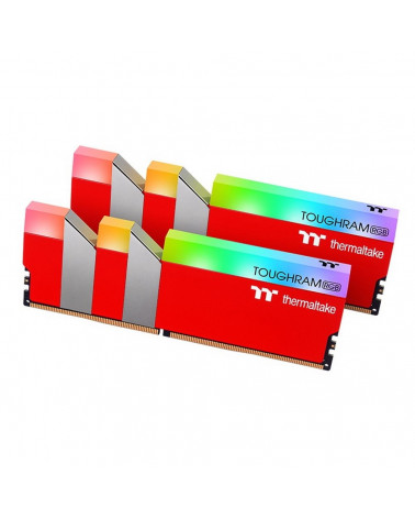 Модуль памяти Thermaltake TOUGHRAM RGB Racing Red Gaming Memory RG25D408GX2-3600C18A 16GB DDR4 3600 DIMM Non-ECC, CL18, 1.35V, H