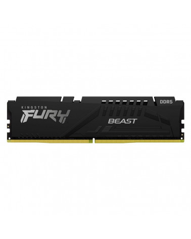 Модуль памяти Kingston 16GB Kingston DDR5 6000 DIMM FURY Beast Black Gaming Memory KF560C40BB-16 Non-ECC, CL40, 1.25V, KF560C40B