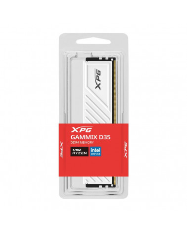 Модуль памяти ADATA Gammix D35 Gaming Memory 16GB DDR4 3200 U-DIMM XPG CL 16-20-20, white 