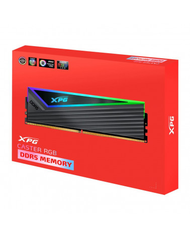 Модуль памяти ADATA 32GB ADATA DDR5 6400 DIMM XPG CASTER RGB 2*16, CL32-39-39 