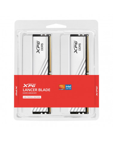 Модуль памяти ADATA 32GB DDR5 5600 DIMM XPG Lancer Blade 2*16, 1.1V, CL46-45-45, On-Die ECC, Power Management IC, white 