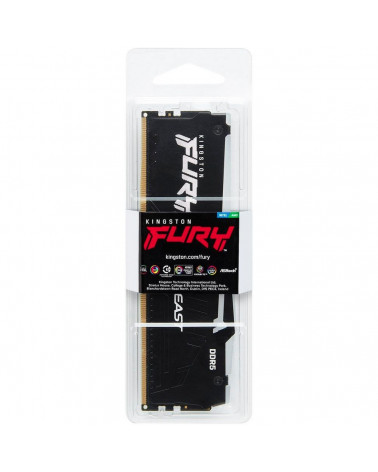 Модуль памяти Kingston 32GB DDR5 5600 DIMM FURY Beast Black RGB Non-ECC,  CL40, 1.25V,RTL 