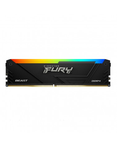 Модуль памяти Kingston 32GB DDR4 3733MHz DIMM FURY Beast Black RGB XMP kit 2*16, CL19, 1.35V 288-pin 8Gbit Non-ECC 