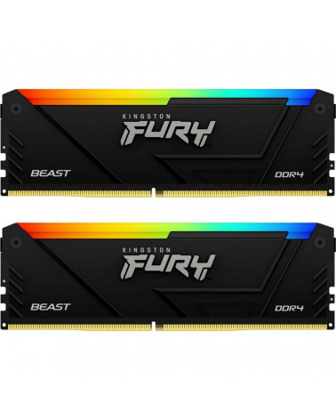 64GB DDR4 2666MHz DIMM FURY Beast Black RGB PnP 