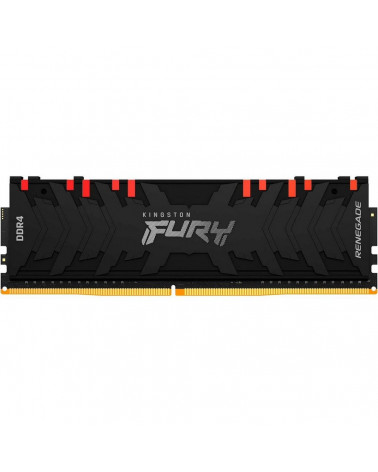 Модуль памяти Kingston 8GB DDR4 4000 DIMM FURY  Renegade Black RGB XMP 1RX8 19-23-23 1.35V 288-pin 8Gbit 